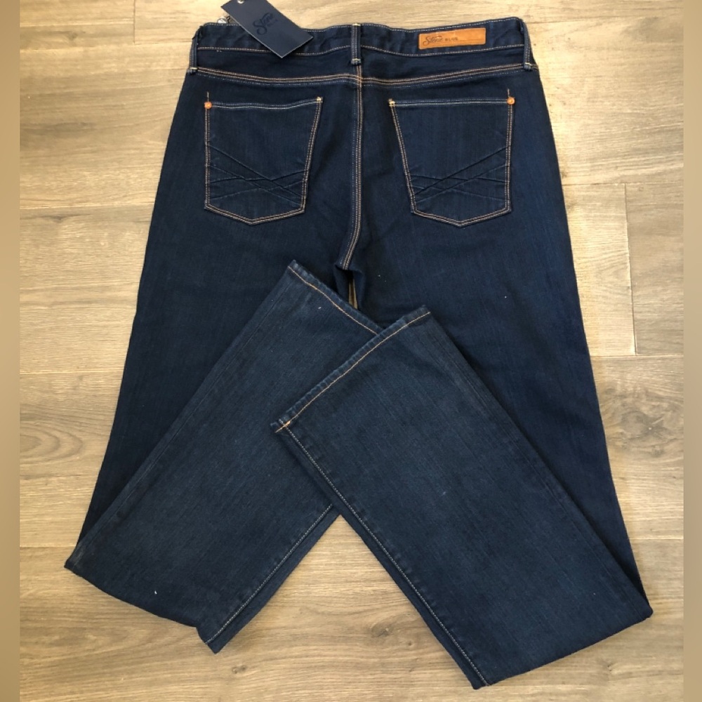 NWT Bootcut jeans Stone Blue Stacey 27 Dark Wash‎ (21)